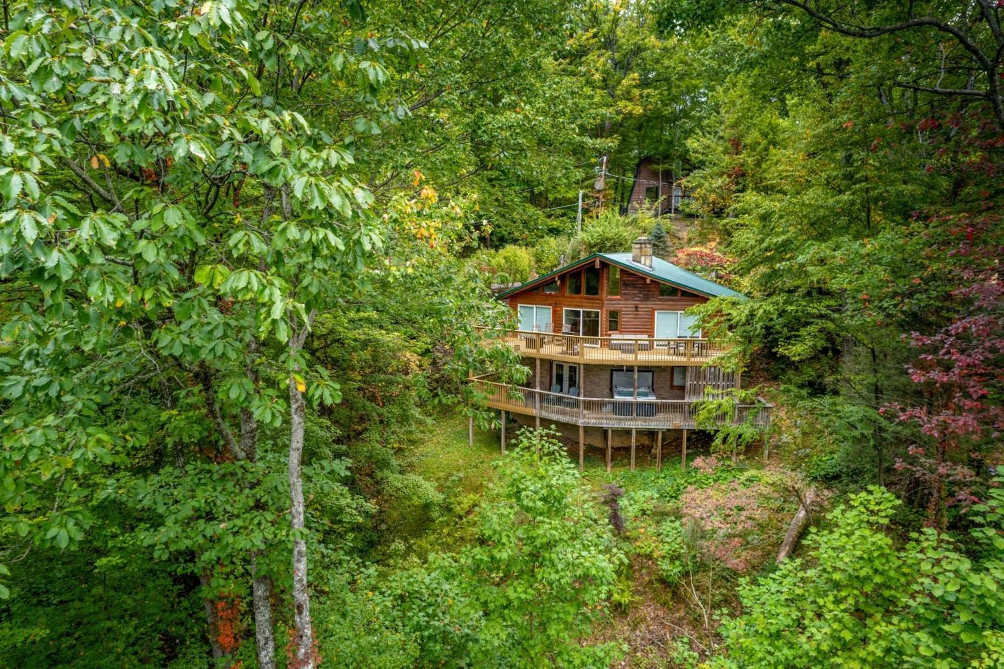 Grand Ole Chalet - Mt Viewsfireplacefirepitarcade Гатлинбург Экстерьер фото